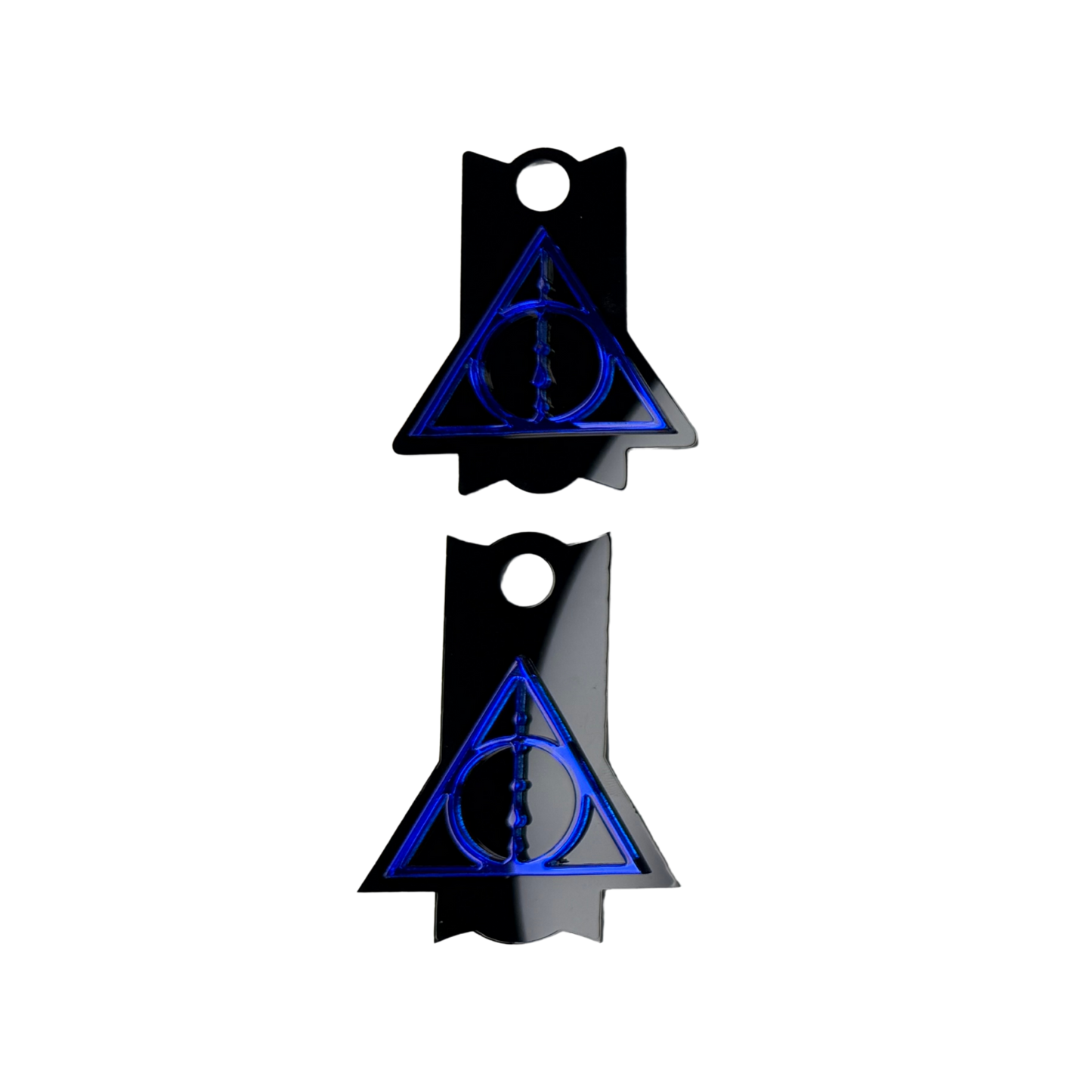 Blue Deathly Hallows Tumbler Topper