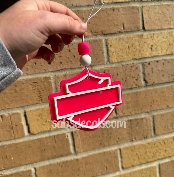 Harley Davidson - White / Hot Pink