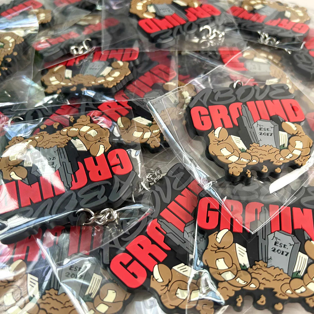 Custom 3D Rubber Keychains BULK