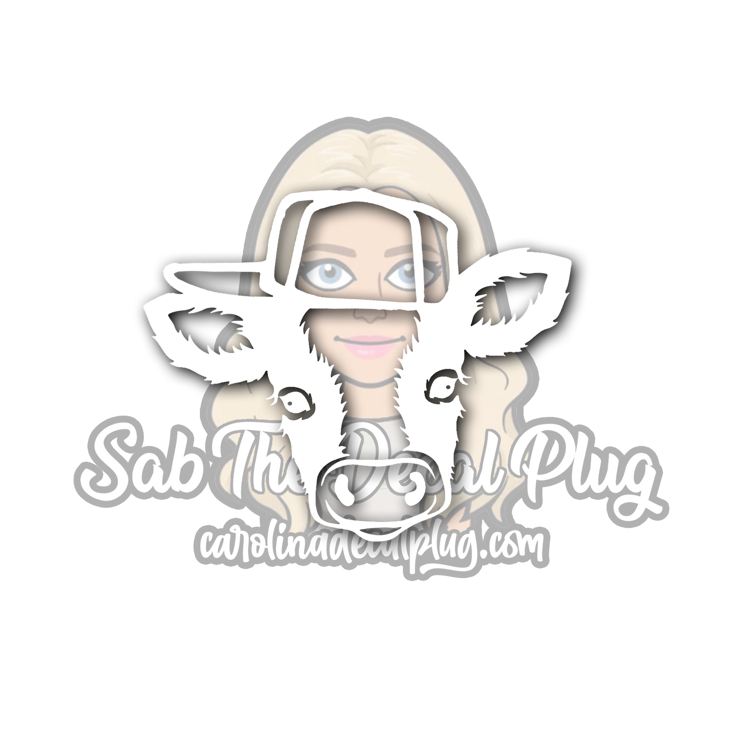 Cow with Backwards Hat