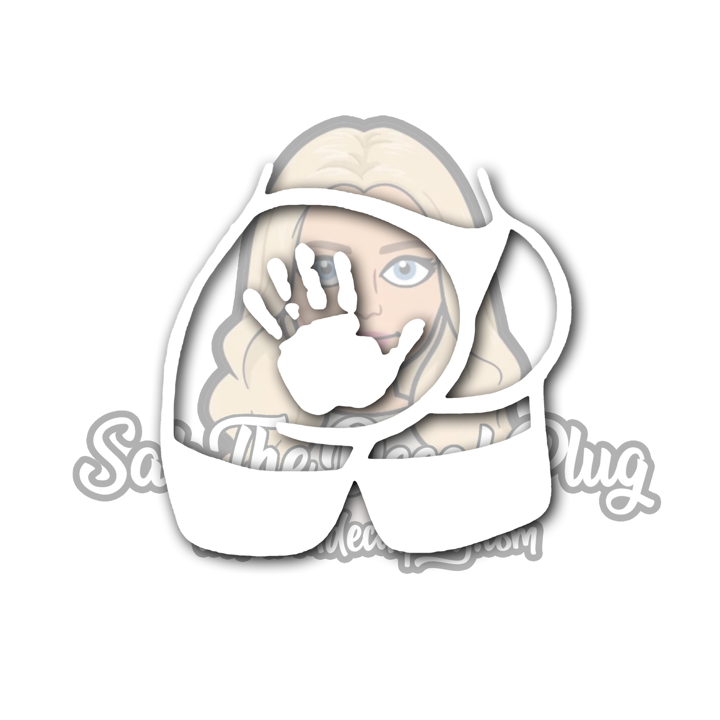 Booty with Handprint