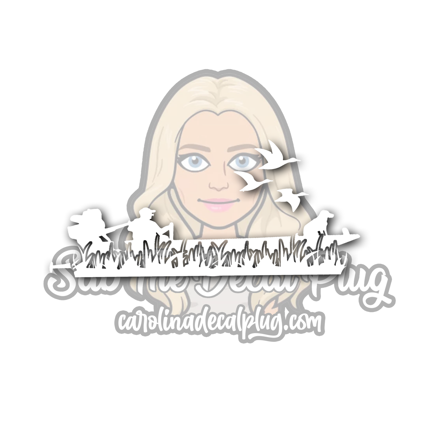 Duck Boat Scene with Dog