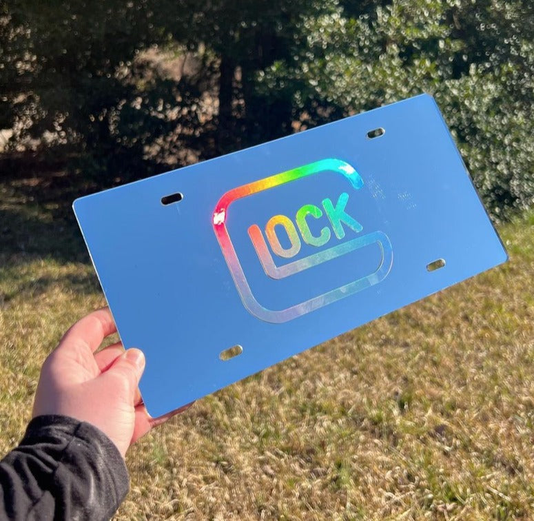Glock License Plate