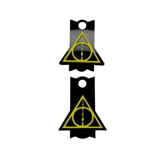 Yellow Deathly Hallows Tumbler Topper