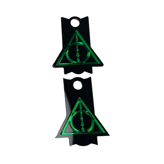 Green Deathly Hallows Tumbler Topper