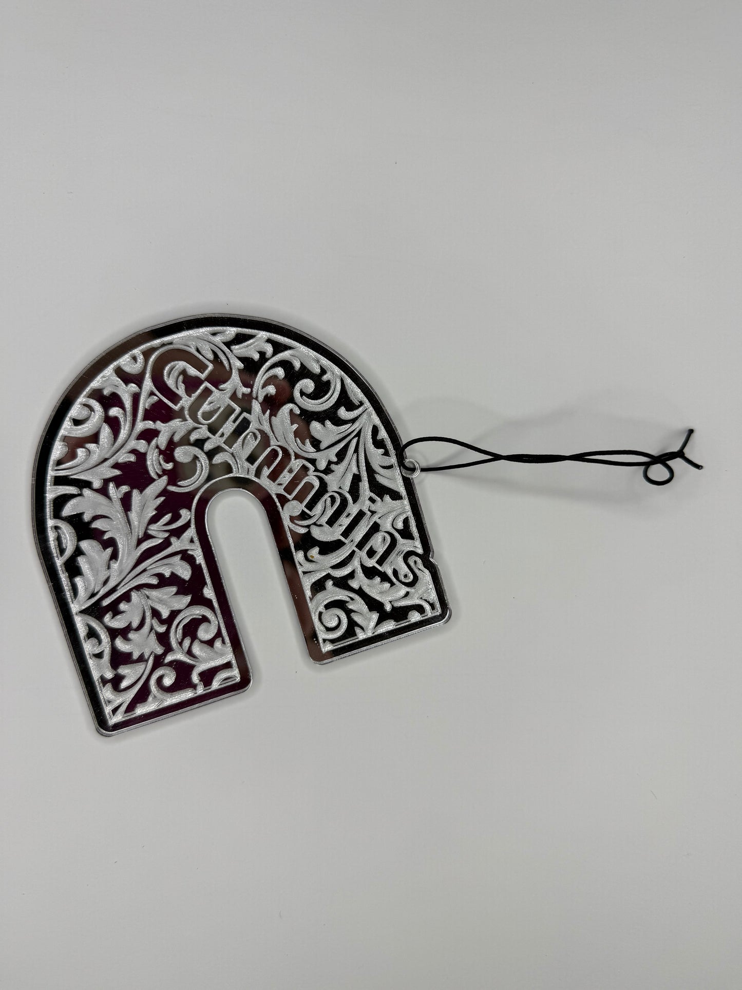 Tooled Leather Cummins C (Silver Mirror)