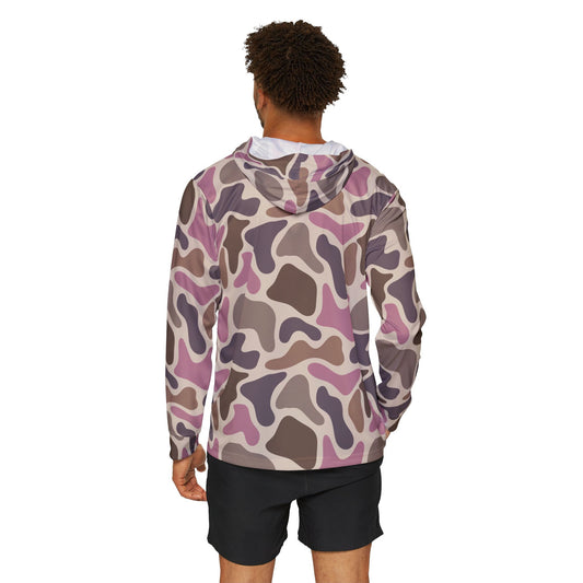 Pink Salt Marsh Duck Camo Sports Warmup Hoodie