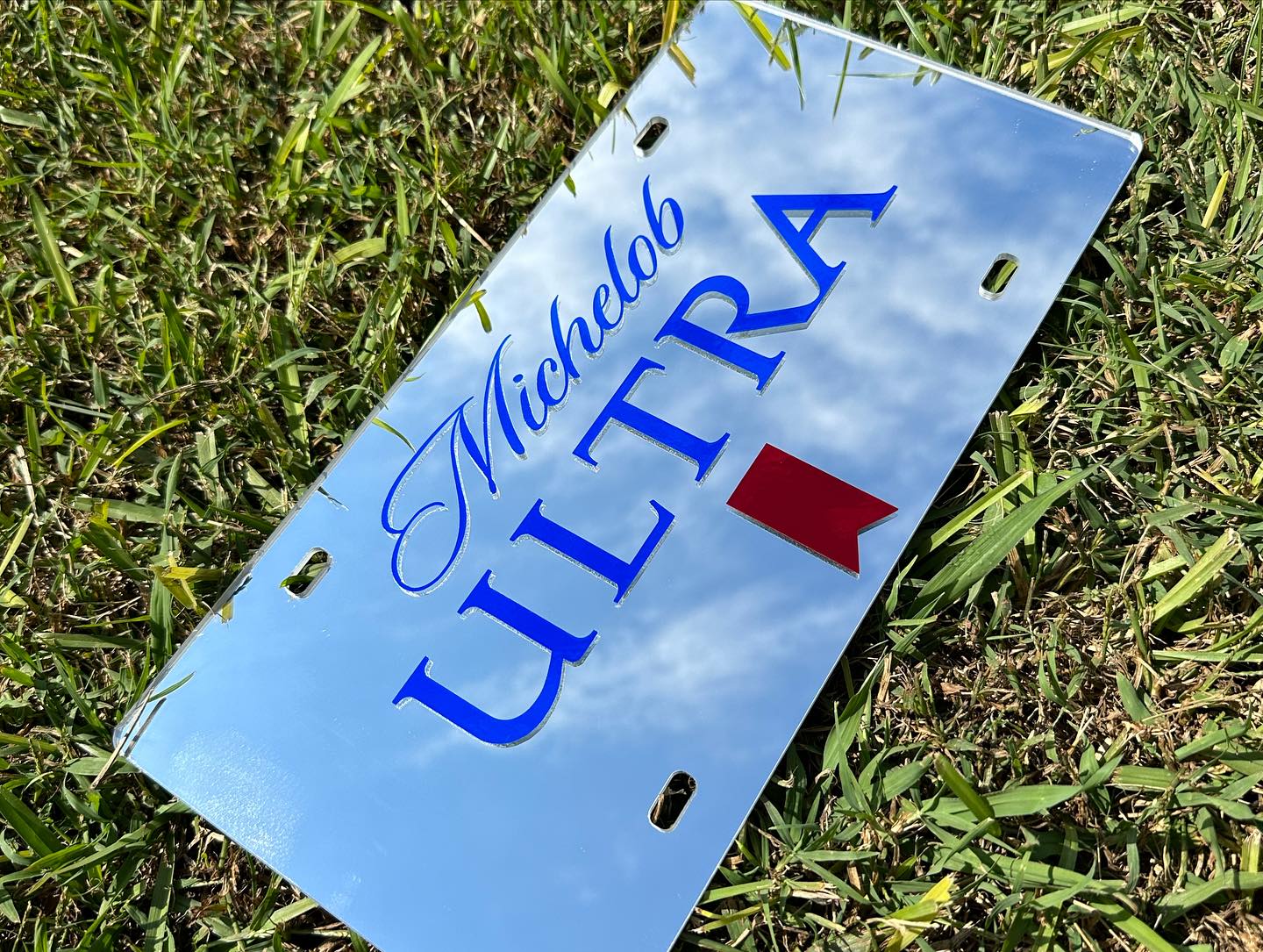 Michelob Ultra License Plate