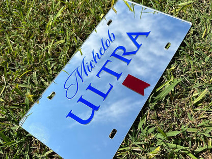 Michelob Ultra License Plate
