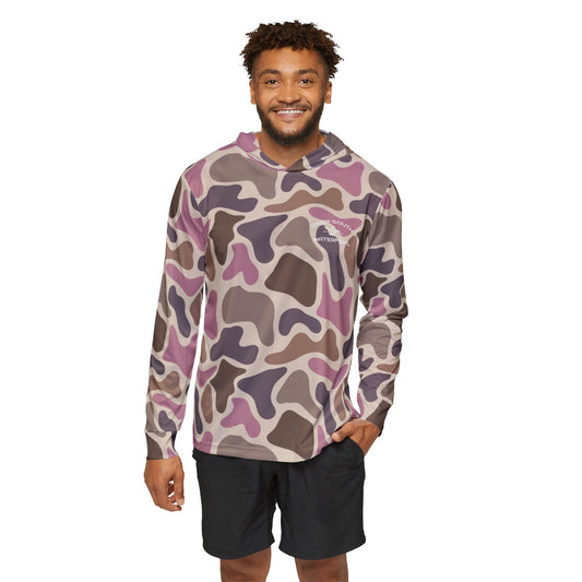Pink Salt Marsh Duck Camo Sports Warmup Hoodie