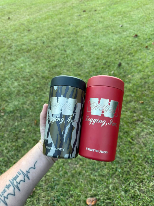 Custom Bottomland Camo FrostBuddy Universal Can Cooler