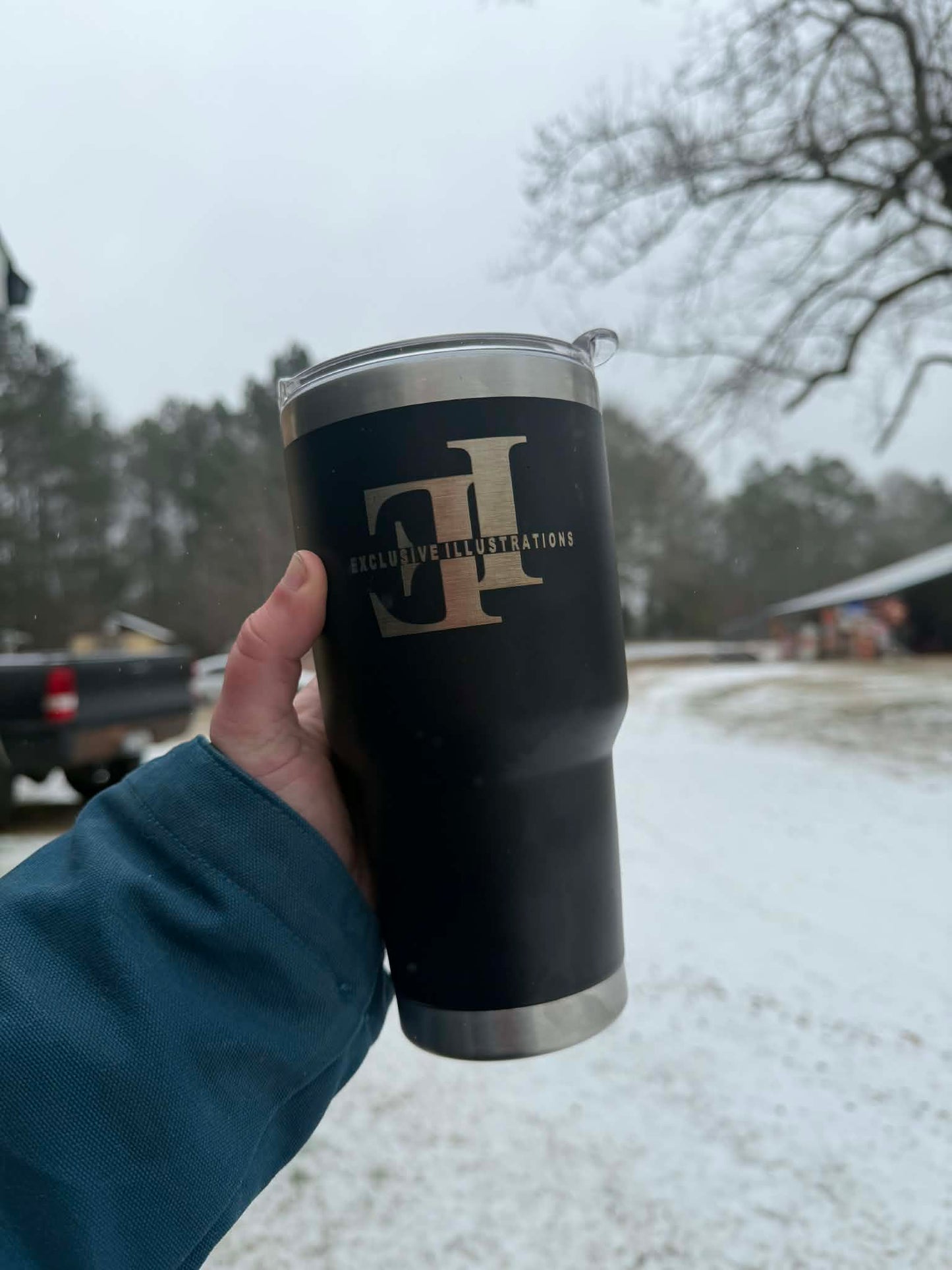 EI with Words - 30oz Tumbler