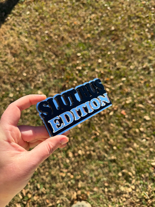 Slut Bus Edition Emblem (Mirror/Black)