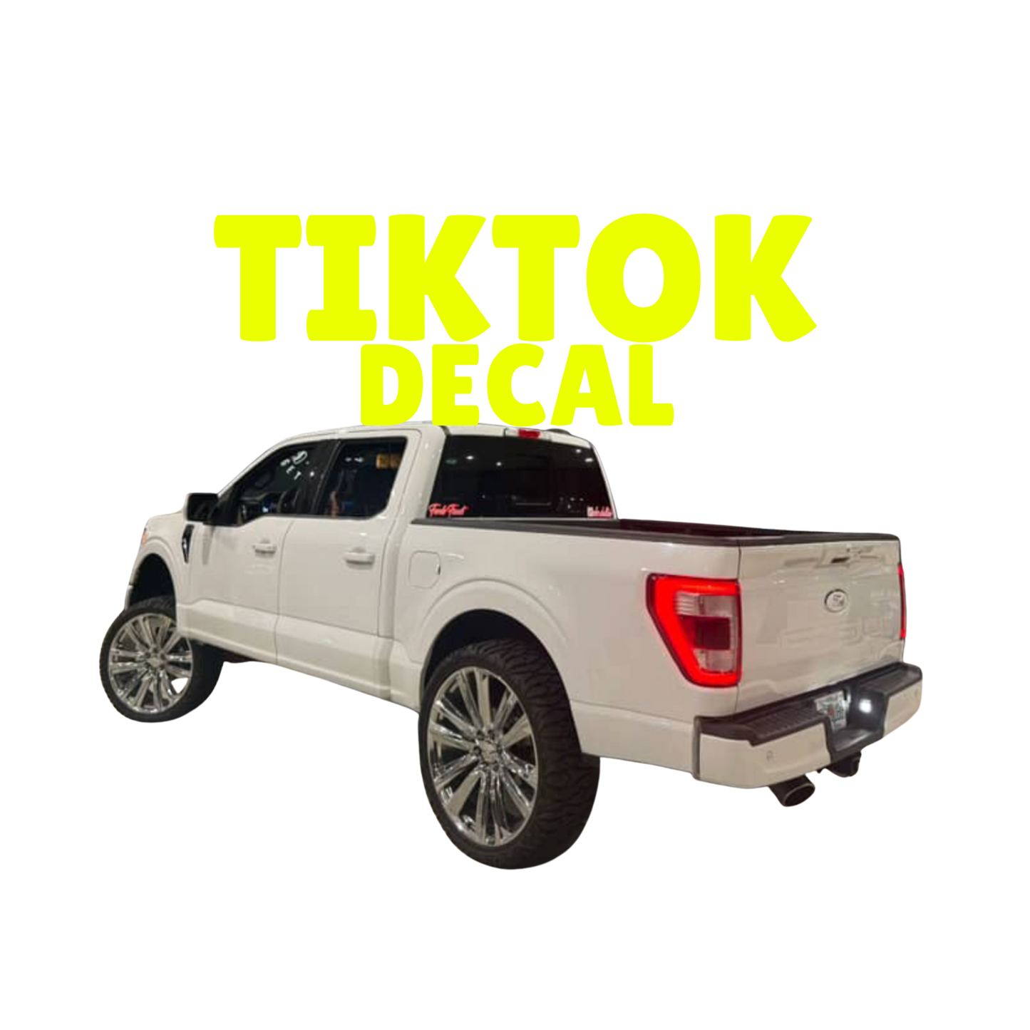 Tiktok Username Decal
