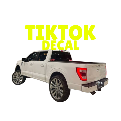 Tiktok Username Decal