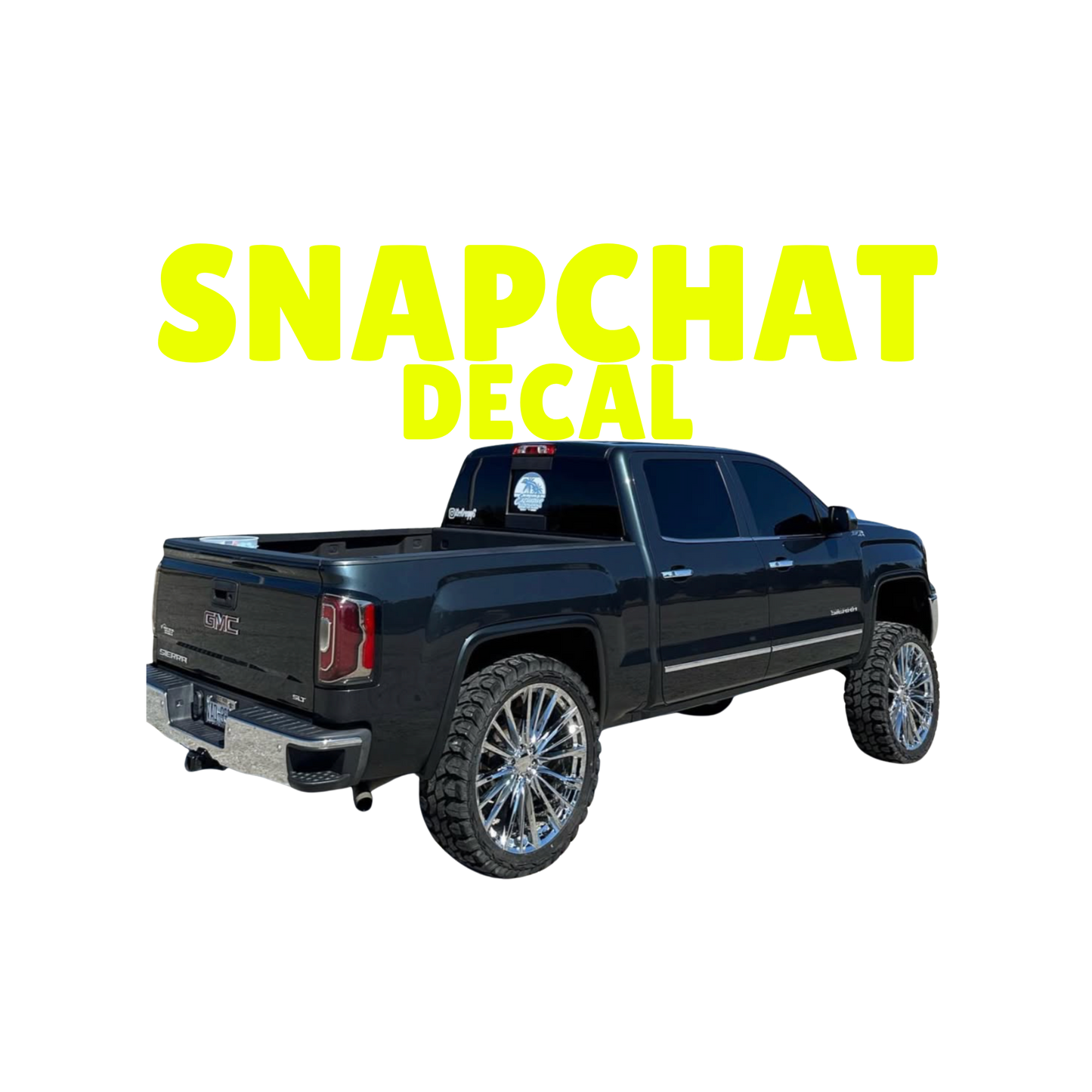 Snapchat Username Decal