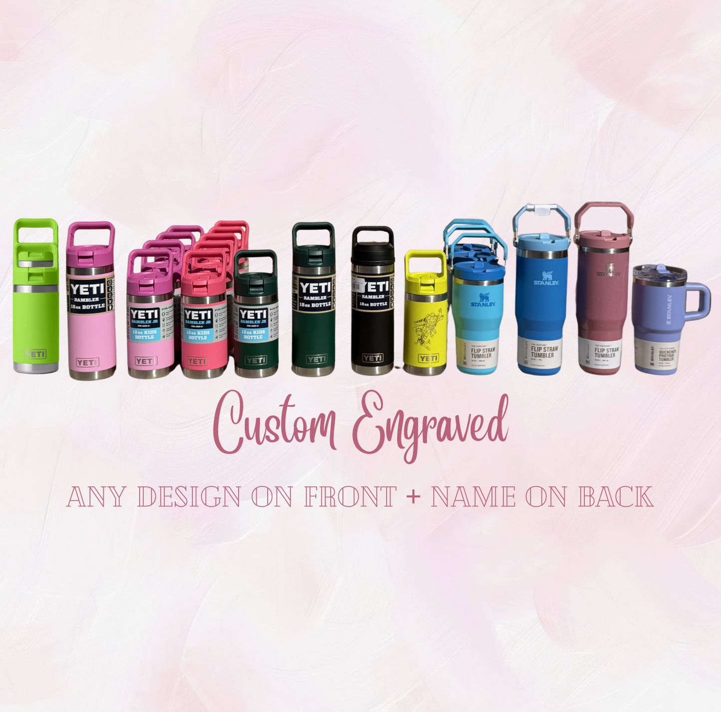 Custom Tumbler (yeti/stanley)