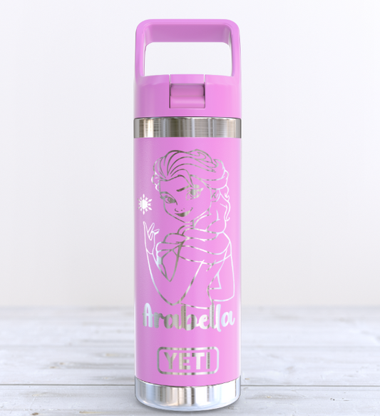 Frozen 18oz Yeti Rambler