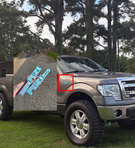 Ford F-150 Replacement Badges (custom)
