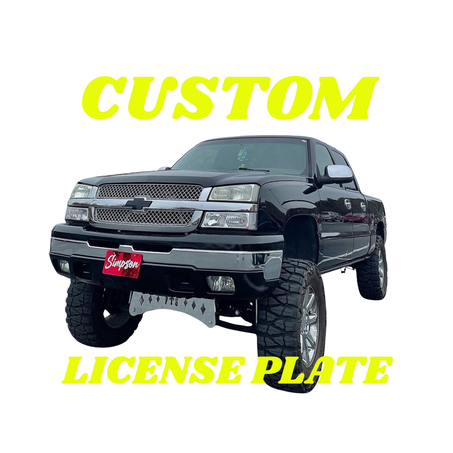 Custom License Plate