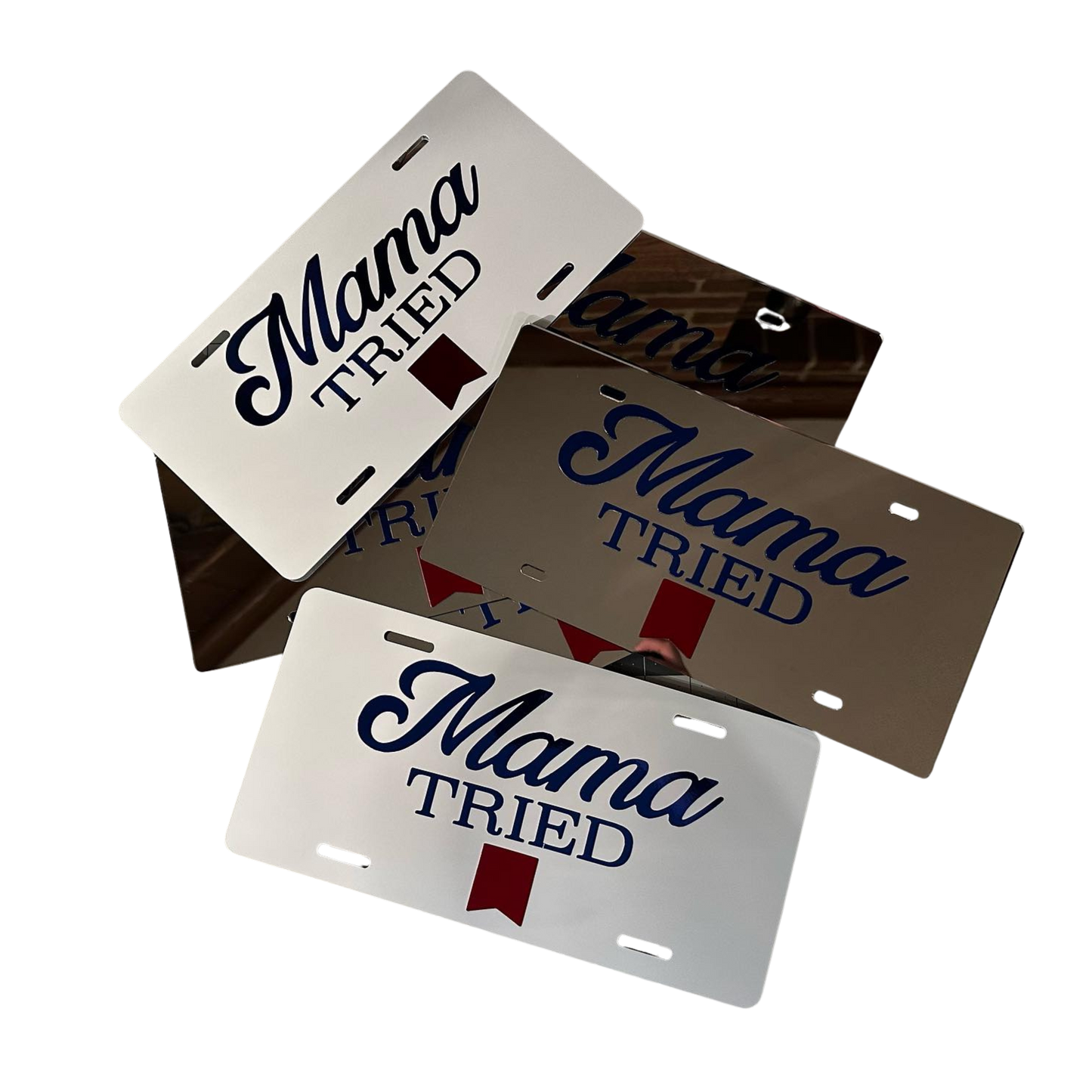 Mama Tried License Plate