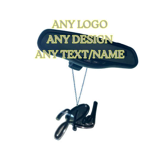 Custom Name Car Charm