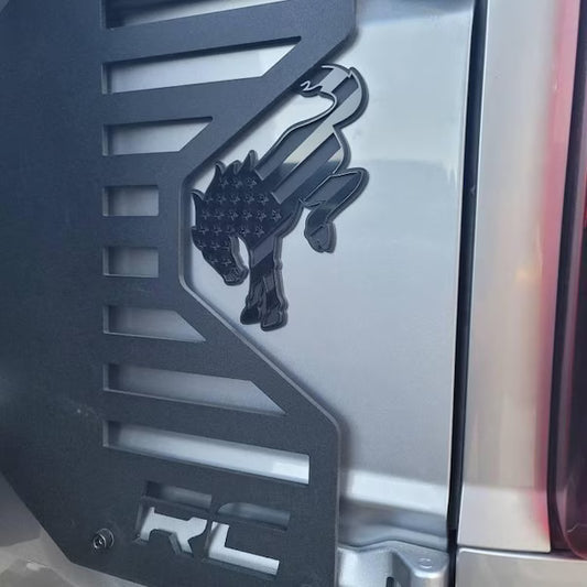 Bronco American Flag Emblem