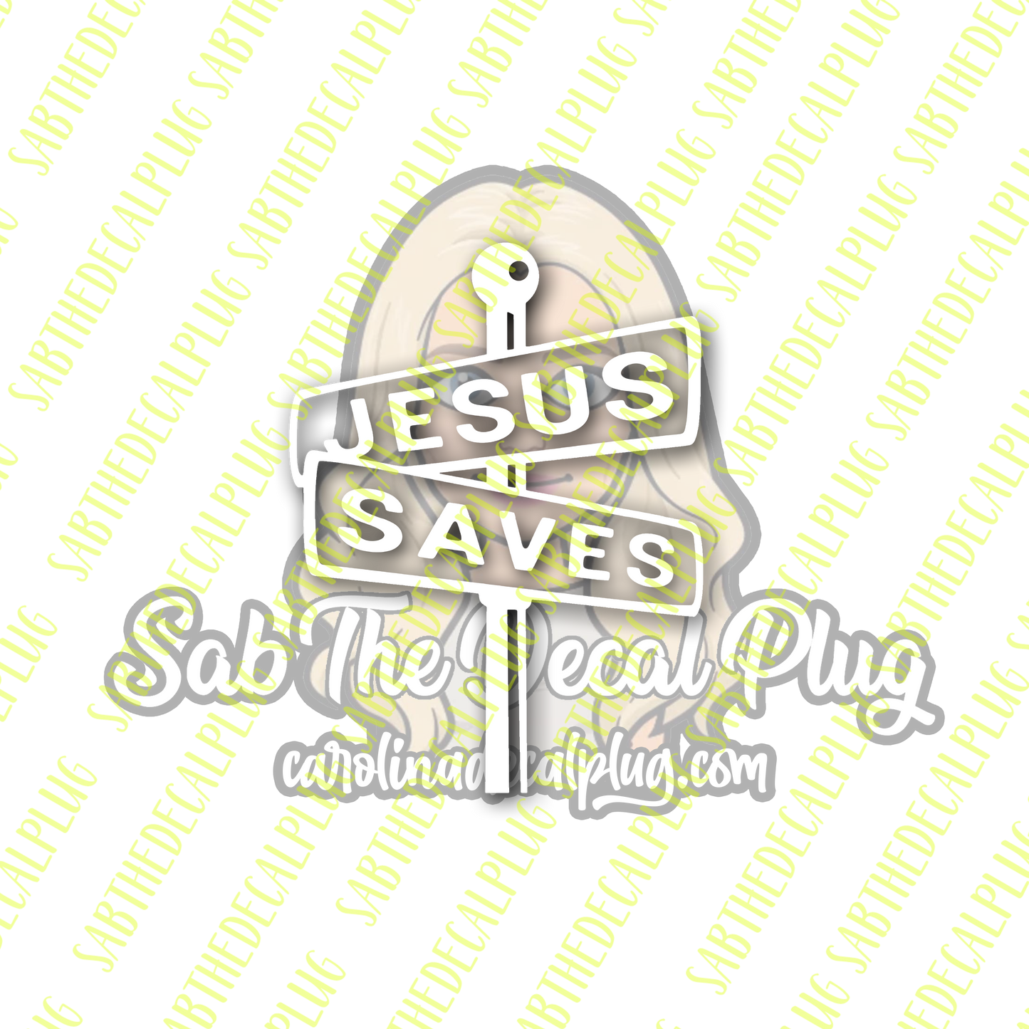 Jesus Saves Street Sign