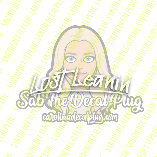 Lost Leanin - Windshield Banner