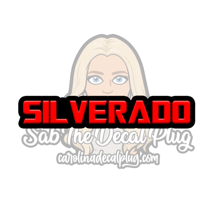 Silverado Tailgate Replacement Emblem (2014-2019) 1500/HD