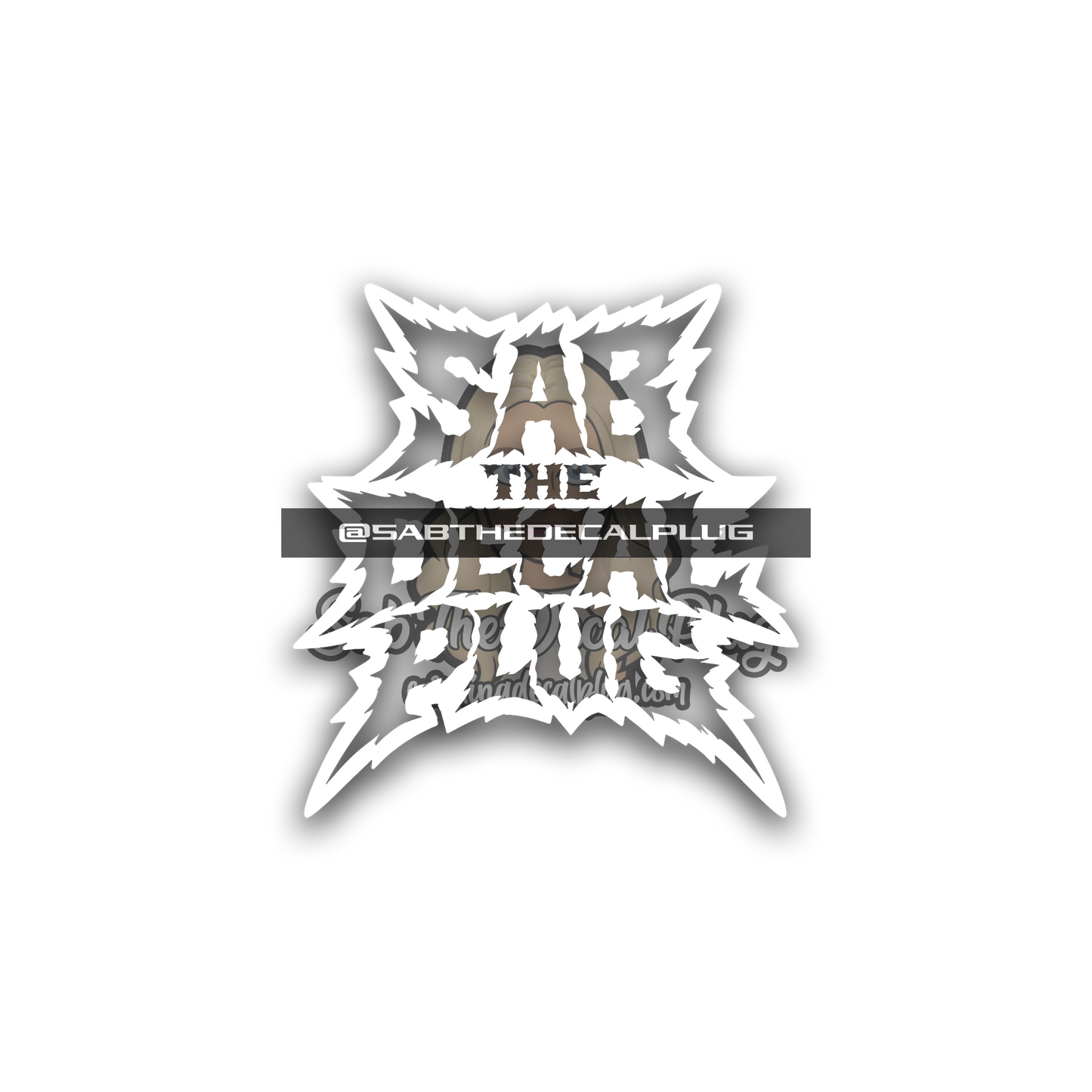 STDP Grunge Logo Decal