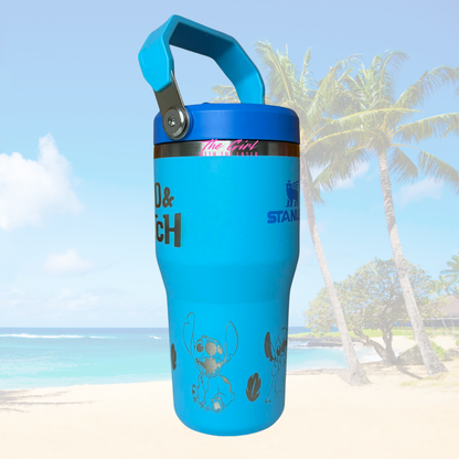 Stitch 20oz Stanley Flip Straw